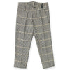 Manuell and Frank Brown Ivory and Black pants - Macaroni Kids