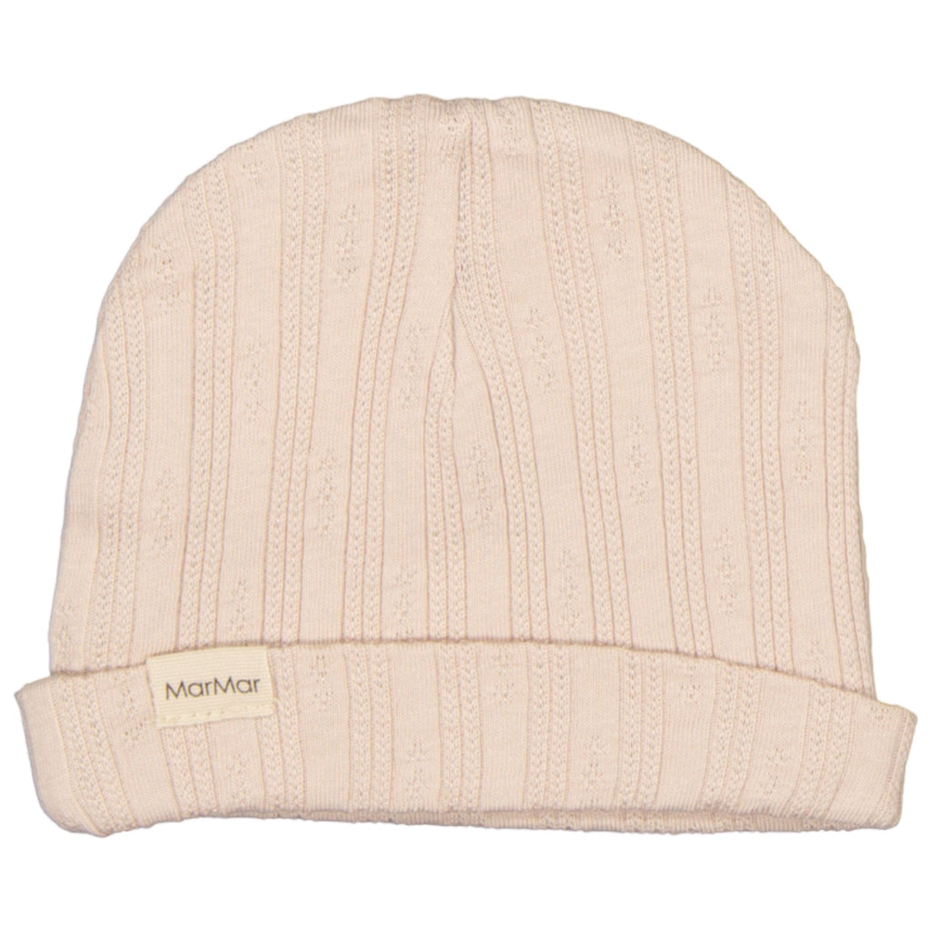 MarMar Copenhagen Cream Taupe Aiko Hat - Macaroni Kids