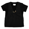 Mini Nod Chain Combo Boys Set Black vest and T-Shirt - Macaroni Kids