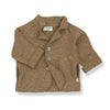 One More In The Family Albano Slub Cotton Fleece Blazer - Macaroni Kids