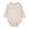 One More In The Family Edith Logo Body Onesie - Macaroni Kids