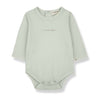 One More In The Family Edith Logo Body Onesie - Macaroni Kids