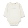 One More In The Family Edith Logo Body Onesie - Macaroni Kids