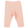 Piupiuchick Newborn Leggings - Pink w Hearts - Macaroni Kids