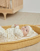Quincy Mae Dotty Floral Knotted Baby Hat - Macaroni Kids
