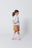 Raquette Sea Salt Base Camp Sweater Grey/Rose - Macaroni Kids