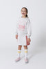 Raquette Sea Salt Base Camp Sweater Grey/Rose - Macaroni Kids