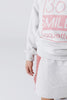Raquette Sea Salt Base Camp Sweater Grey/Rose - Macaroni Kids