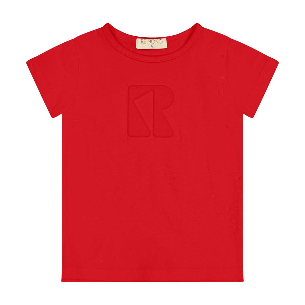 Retrokid Crimson Harper Pique Short Sleeve Tee - Macaroni Kids