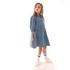 Kix Embroidered Denim Dress