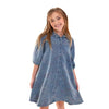 Kix Embroidered Denim Dress