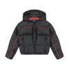 Denali Outerwear Piped Black/Red Bomber