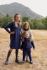 Farren and Me High Waisted Washed Blue Dress