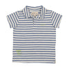 Farren and Me Boys Royal Blue Stripes Polo