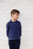 Farren and Me Polo Washed Blue Sweatshirt