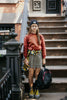 Limited Edition Leopard Print Girl Black Backpack.