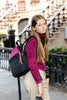 Limited Edition Leopard Print Preschool Black Backpack.