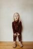 Limited Edition Embroidered Bow Brick Overalls.