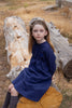 Farren and Me High Waisted Washed Blue Dress