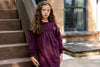 Rooie and Friends Girl Mauve Mock Neck