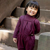 Rooie and Friends Girl Mauve Mock Neck