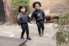 Rooie and Friends Baby Boy Set Black Sweatshirt.