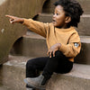 Rooie and Friends Boy Caramel Sweatshirt.