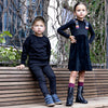 Bopop Buckle Black Jumper