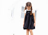 Retrokid Emery Black Short  Dress