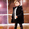 Denali Outerwear Boy's Wool Hooded Black Shabbos Coat