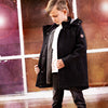 Denali Outerwear Boy's Wool Hooded Black Shabbos Coat