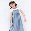 Retrokid Emery Light Blue Maxi Dress