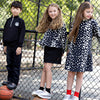 Rooie and Friends Girl Ruffle Dalmation Dress.