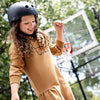 Rooie and Friends Girl Ruffle Carm/BLK Dress.