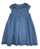 Zaloo Strawberry Shortcake Chambray Dress