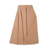 Birnham on the Sea A-Line Tan Teen Skirt