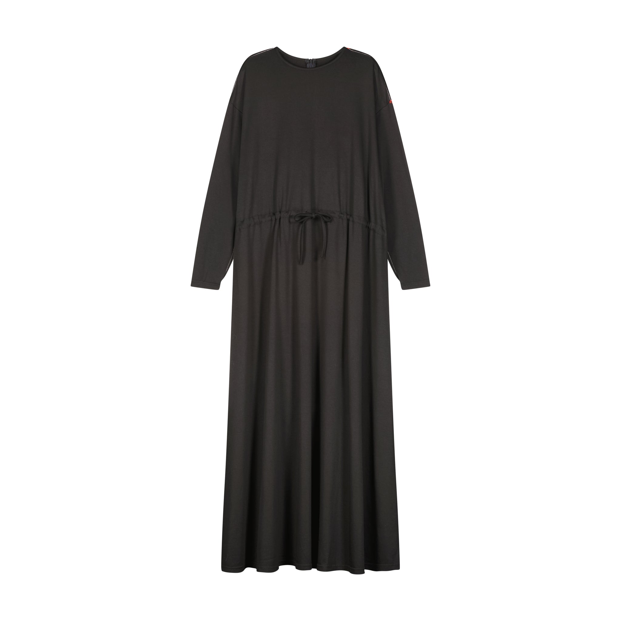 N.M Drawstring Maxi Black Dress XL 22Y / Black, Size XL 22Y | Macaroni Kids