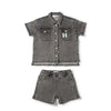 Birnham on the Sea Boy Black Wash Short