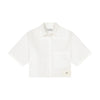 N.M Cropped White Shirt