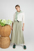 HEV Cord Tie Green Skirt