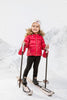 Ellabee Fashions Bella Enfant Fur Down Rasberry/Pink Lining Jacket.