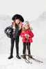 Ellabee Fashions Bella Enfant Fur Down Rasberry/Pink Lining Jacket.