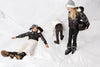 Ellabee Fashions Fur Accent Lining Black/White Bomber.