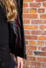 Ellabee Eva Fur Lined Down Black Hoodie