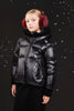 Ellabee Fashions Margot Down Black Jacket.