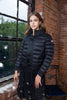 Ellabee Sephora Spring Down Matte Black Bomber