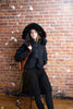Ellabee Valentine Premium Black Fox Bomber