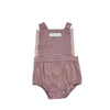 Zaloo Lilac Washed Fringe Romper