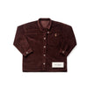 Birnham on the Sea Boy Crossover Brick Corduroy Collar Shirt.