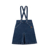 Birnham on the Sea  Dark Denim Suspender Jumper.